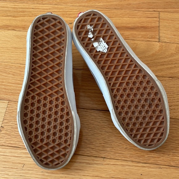 Vans off white suede hi top sneakers - Picture 6 of 7